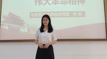 马克思主义学院思政讲师团教师为医药健康学院学生开展主题宣讲